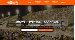 Desktop Screenshot of camarote.com.br