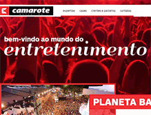 Tablet Screenshot of camarote.net